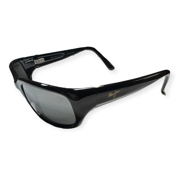Maui Jim Stingray MJ103-02 Polarized Sunglasses Gray Mirrored Lenses‎ 129mm Rare - Picture 1 of 10